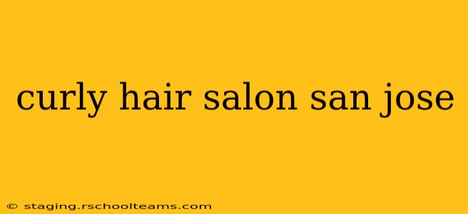 curly hair salon san jose