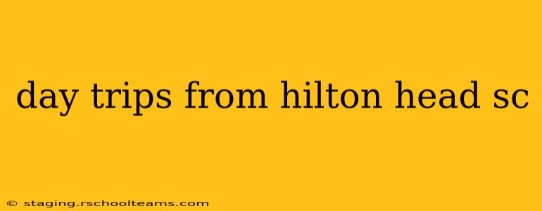 day trips from hilton head sc