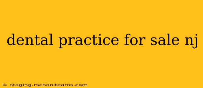 dental practice for sale nj