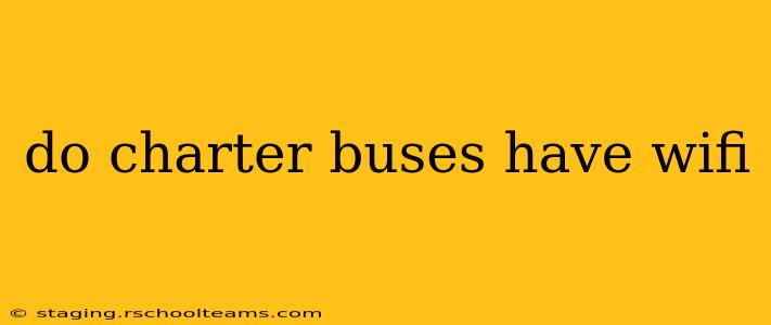 do charter buses have wifi