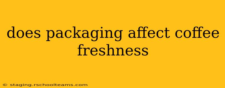 does packaging affect coffee freshness