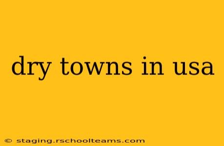 dry towns in usa