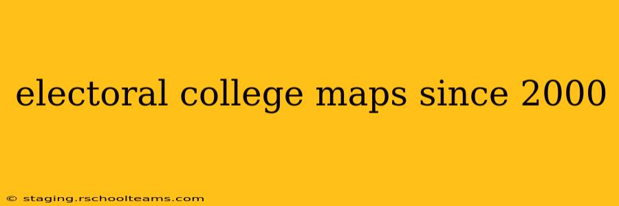 electoral college maps since 2000