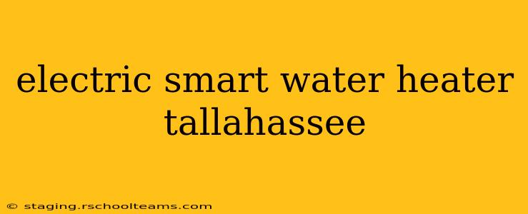electric smart water heater tallahassee