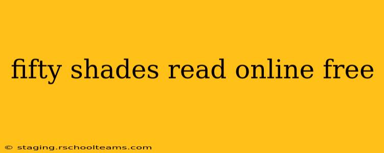 fifty shades read online free