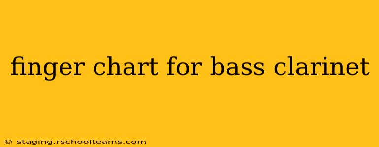 finger chart for bass clarinet