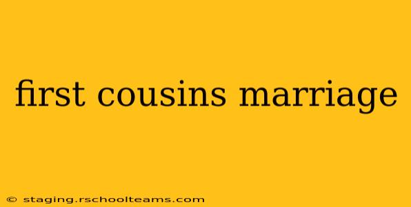 first cousins marriage