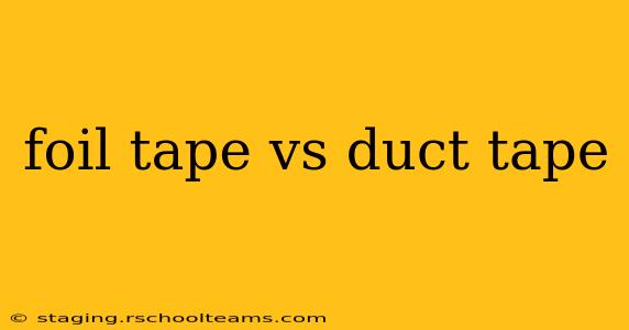 foil tape vs duct tape