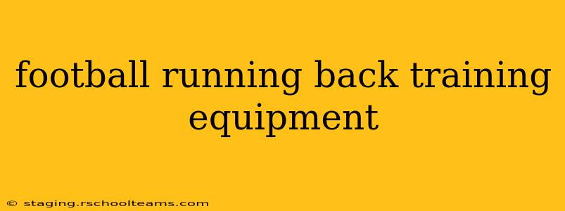 football running back training equipment