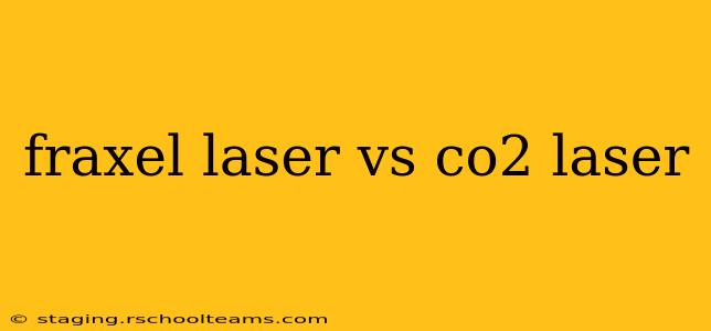 fraxel laser vs co2 laser