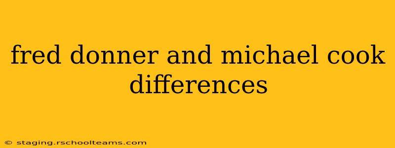 fred donner and michael cook differences