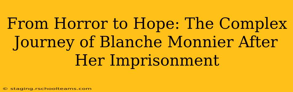From Horror to Hope: The Complex Journey of Blanche Monnier After Her Imprisonment