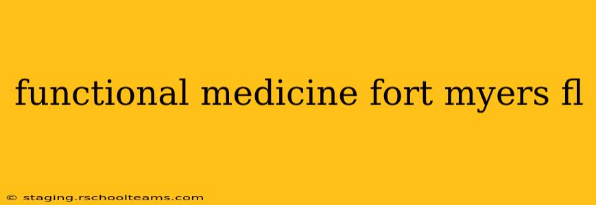 functional medicine fort myers fl