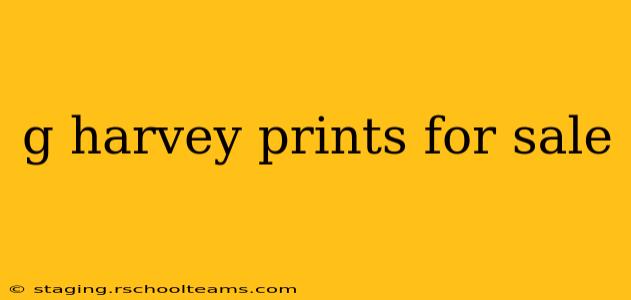g harvey prints for sale