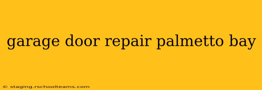 garage door repair palmetto bay