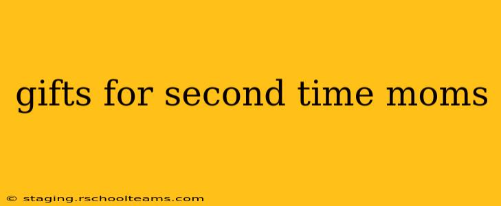 gifts for second time moms