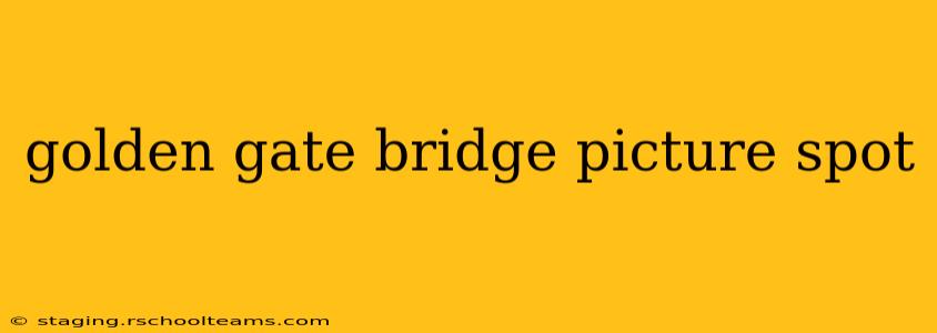 golden gate bridge picture spot