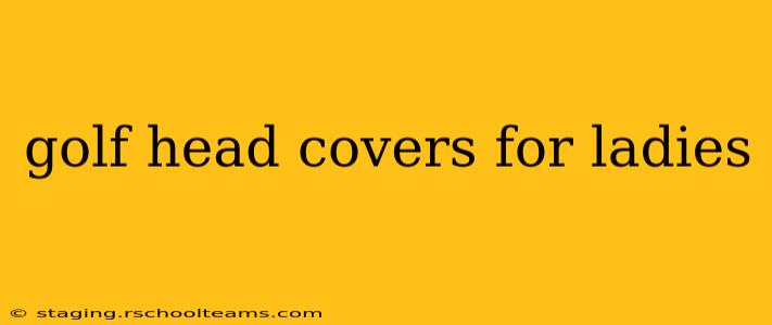 golf head covers for ladies