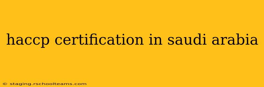 haccp certification in saudi arabia