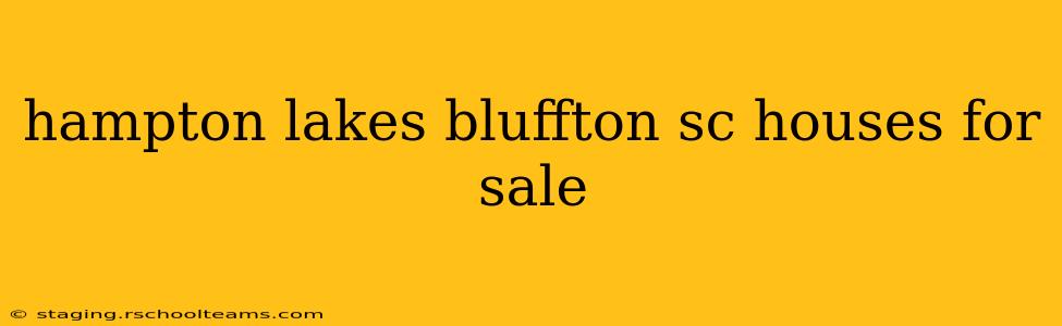 hampton lakes bluffton sc houses for sale