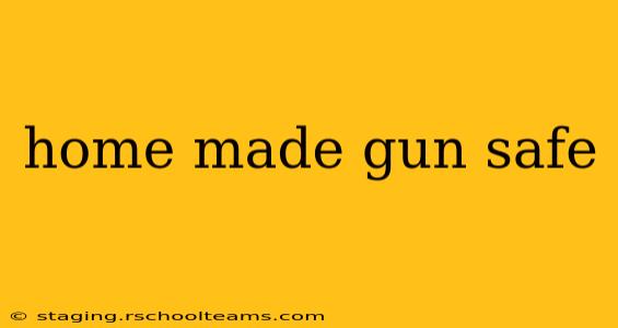 home made gun safe