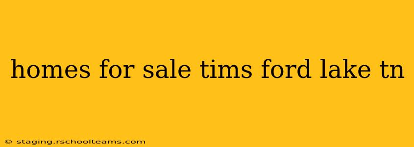 homes for sale tims ford lake tn