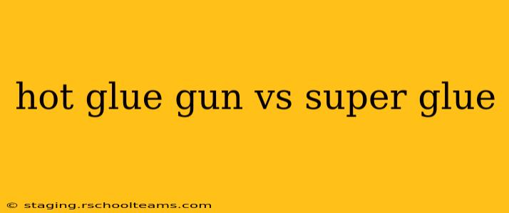 hot glue gun vs super glue