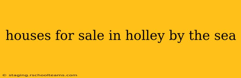 houses for sale in holley by the sea