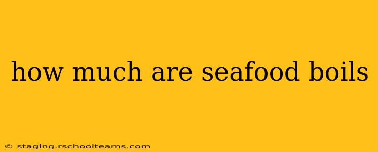 how much are seafood boils