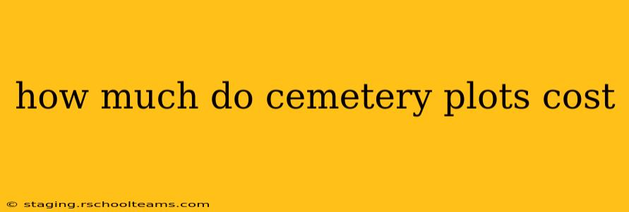 how much do cemetery plots cost