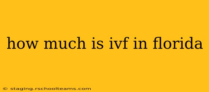how much is ivf in florida
