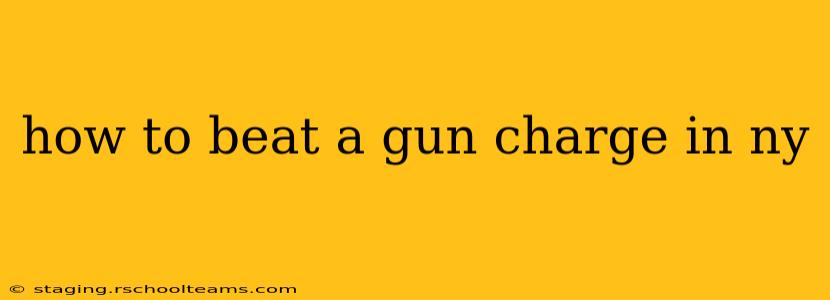 how to beat a gun charge in ny