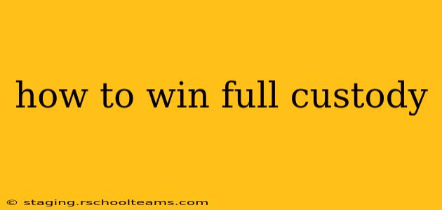 how to win full custody