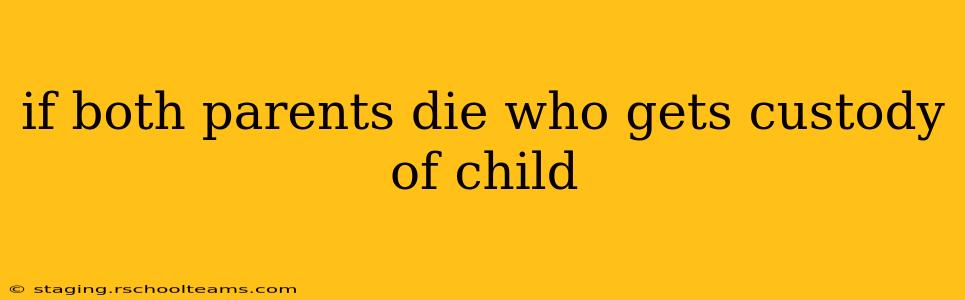 if both parents die who gets custody of child