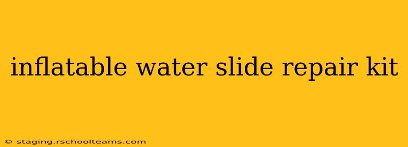 inflatable water slide repair kit