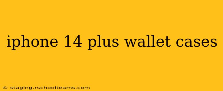 iphone 14 plus wallet cases