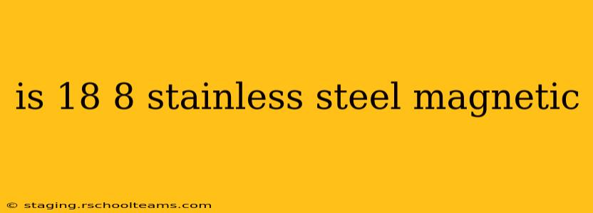 is 18 8 stainless steel magnetic