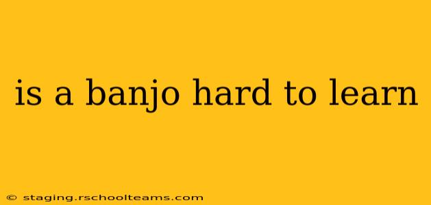 is a banjo hard to learn