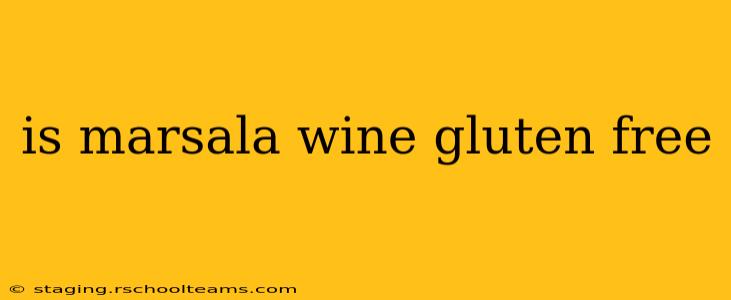 is marsala wine gluten free