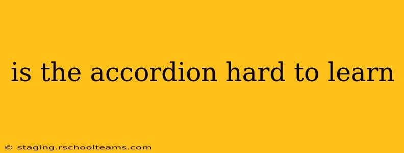 is the accordion hard to learn