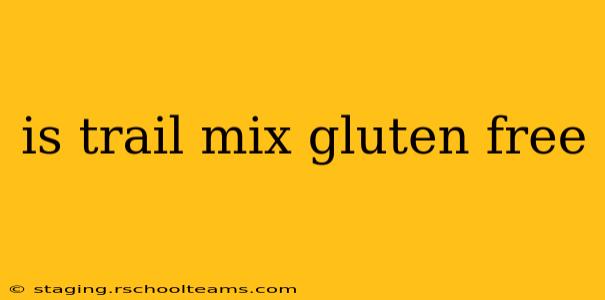 is trail mix gluten free