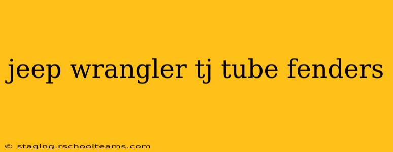 jeep wrangler tj tube fenders