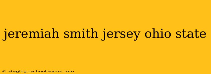 jeremiah smith jersey ohio state