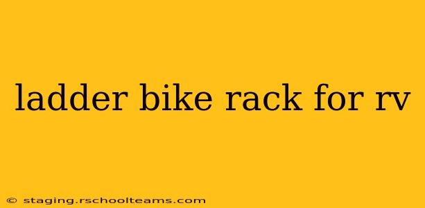 ladder bike rack for rv