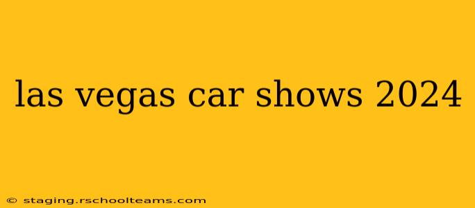 las vegas car shows 2024