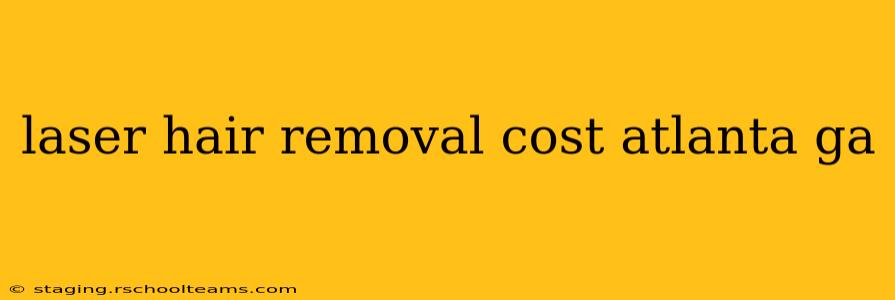 laser hair removal cost atlanta ga
