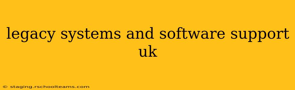 legacy systems and software support uk