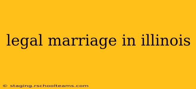legal marriage in illinois