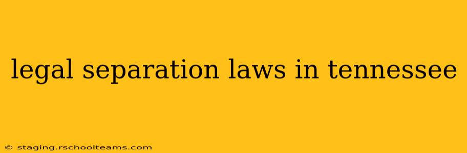 legal separation laws in tennessee