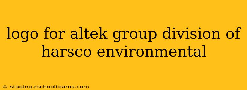 logo for altek group division of harsco environmental